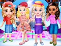 Juego Concurso de moda princesitas  en línea