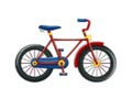 Juego Rompecabezas de bicicleta de dibujos animados  en línea