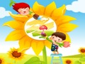 Juego Lindos niños pequeños rompecabezas en línea