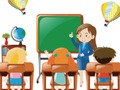 Juego Rompecabezas de regreso a la escuela  en línea