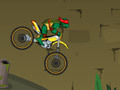 Juego Bicicleta de tortuga ninja  en línea