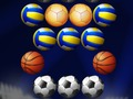 Juego Bubble Shooter Golden Football en línea