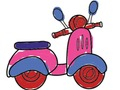 Juego Color Scooter Ride Coloring en línea