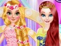 Juego Cabello Largo Princesa Prom  en línea