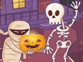 Juego Fiesta esqueleto oculto  en línea