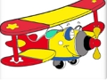 Juego Libro para colorear Avión 2  en línea