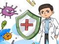 Juego Contra diapositiva de coronavirus  en línea