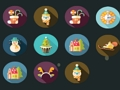 Juego Cuente las tarjetas navideñas en línea