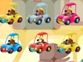 Juego Adorables cachorros en Cars Match 3  en línea