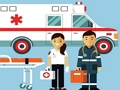 Juego Diferencias de camiones de ambulancia  en línea