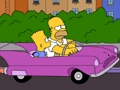 Juego Los Simpsons Car Jigsaw  en línea
