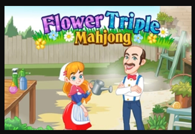 Juego Flor Triple Mahjong  en línea