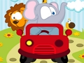 Juego Diferencia divertida del paseo animal  en línea