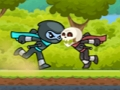 Juego Ninja corre arriba y abajo  en línea