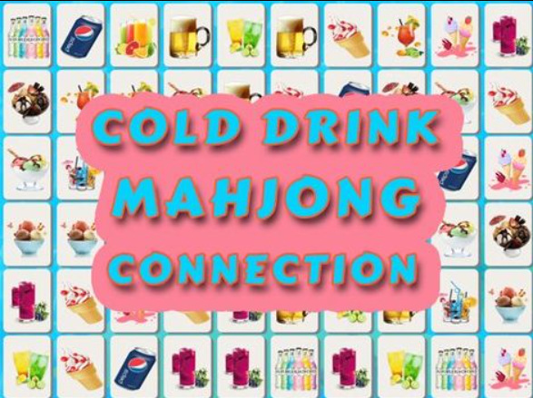 Juego Conexión Mahjong de bebidas frías  en línea