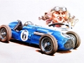 Juego Pintando Coches Antiguos Rompecabezas  en línea