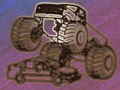Juego Monster Trucks Para Colorear  en línea