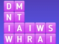 Juego Deslizar palabra  en línea