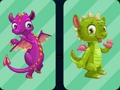 Juego Memoria de dragones de cuento de hadas  en línea