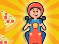 Juego Chico pizza conduciendo  en línea