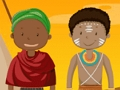 Juego Tirador de burbujas África  en línea
