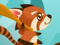 Juego El asombroso panda rojo  en línea
