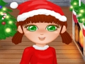 Juego Dressup de niña de Navidad  en línea