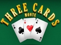 Juego Tres cartas monte  en línea