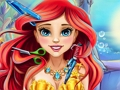 Juego Princesa sirena cortes de pelo reales  en línea