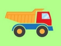Juego Camiones lindos para niños para colorear  en línea