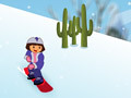 Juego Patines de nieve de Dora  en línea