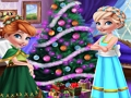 Juego Preparación de la habitación de Navidad de las hermanas  en línea