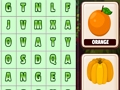 Juego Frutas de búsqueda de palabras  en línea