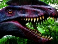 Juego Rompecabezas de dientes de miedo de dinosaurios  en línea