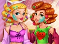 Juego Cambio de imagen real de las princesas boho  en línea