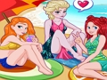 Juego Fiesta de princesa en la playa  en línea