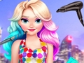 Juego Peinado de neón de Eliza  en línea
