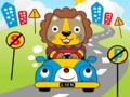 Juego Rompecabezas de Animals Drive  en línea