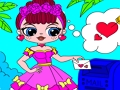 Juego Popsy Surprise San Valentín Para Colorear  en línea