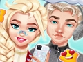 Juego Pareja #Selfie Traje de invierno  en línea
