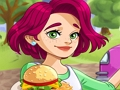 Juego Frenesí de camiones de hamburguesas EE. UU.  en línea