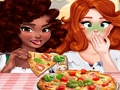 Juego Desafío de pizza vegetariana  en línea