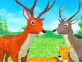 Juego Simulador de ciervos: familia animal 3D  en línea