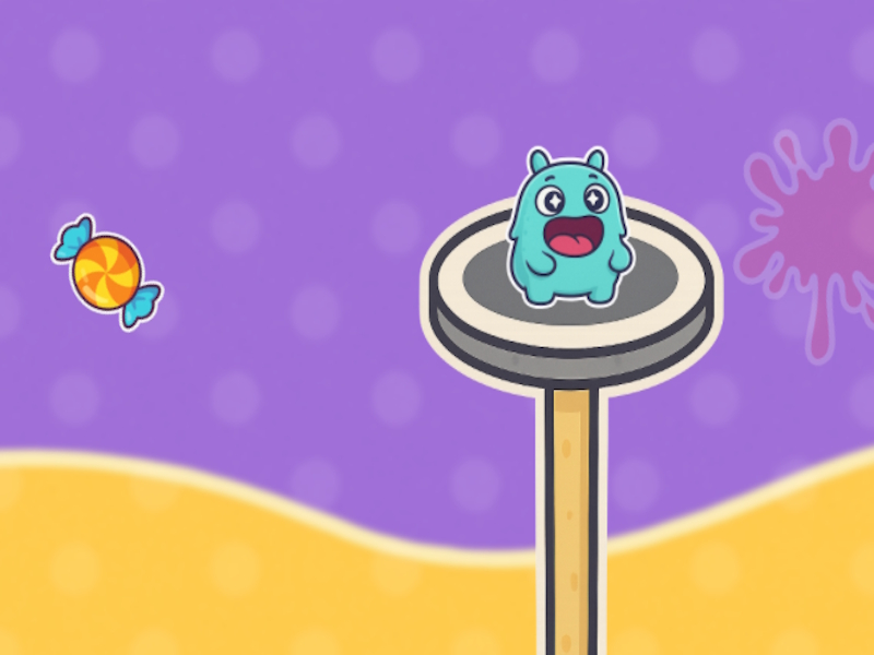 Juego Candy Monster Raffi en línea