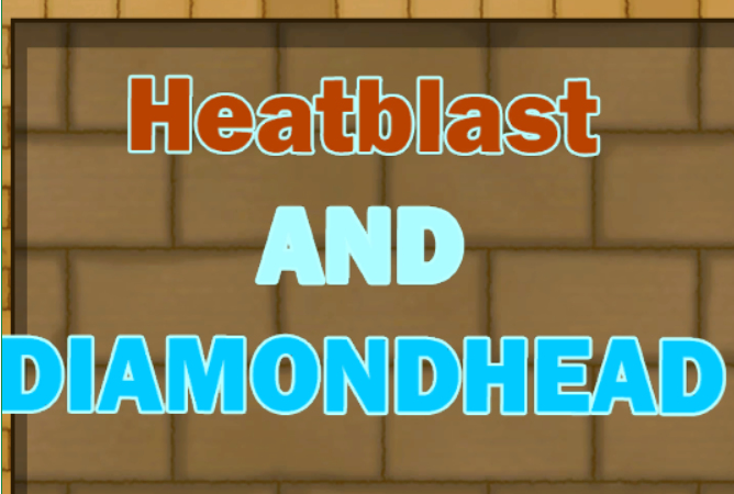 Juego Heatblast y Diamondhead  en línea