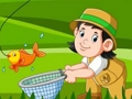 Juego Rompecabezas deslizantes de pescador  en línea