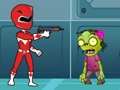 Juego Disparador de zombies de Power Rangers  en línea