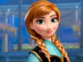 Juego Anna Frozen Para Colorear  en línea
