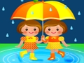 Juego Rompecabezas de día lluvioso para niños  en línea