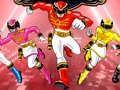 Juego Memoria de los Power Rangers  en línea